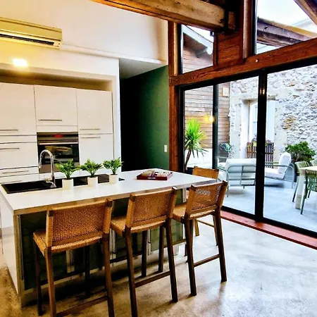Le Loft De Thau, Standing, Grand Patio, Deco Boheme, Parking, Climatisation Appartement Sète